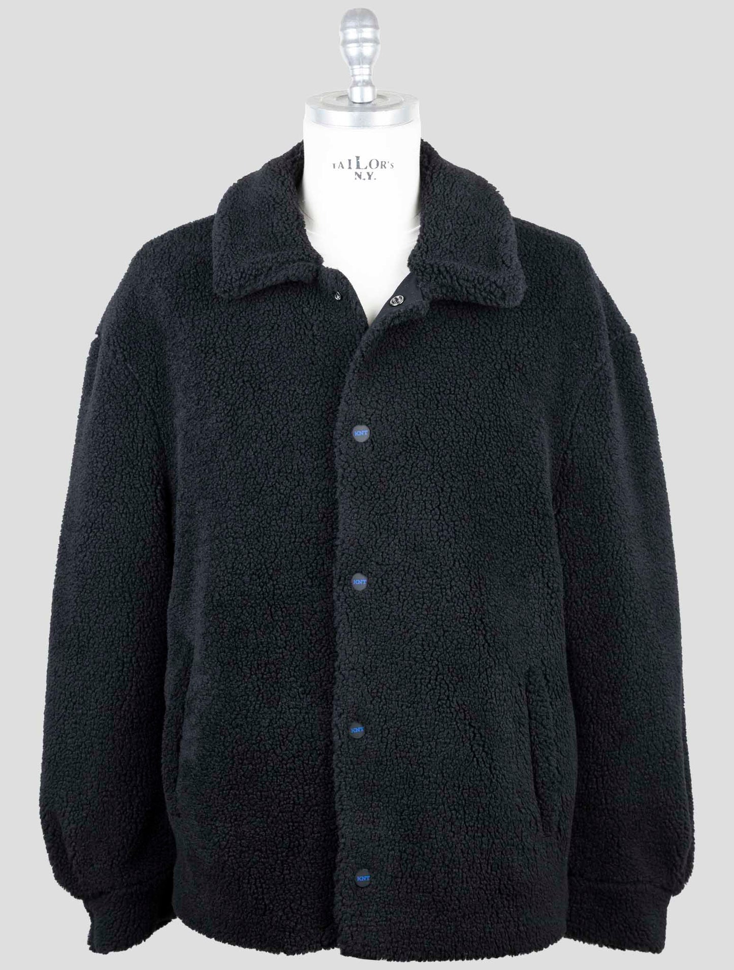 Kiton Knt Black Pc Pl Coat