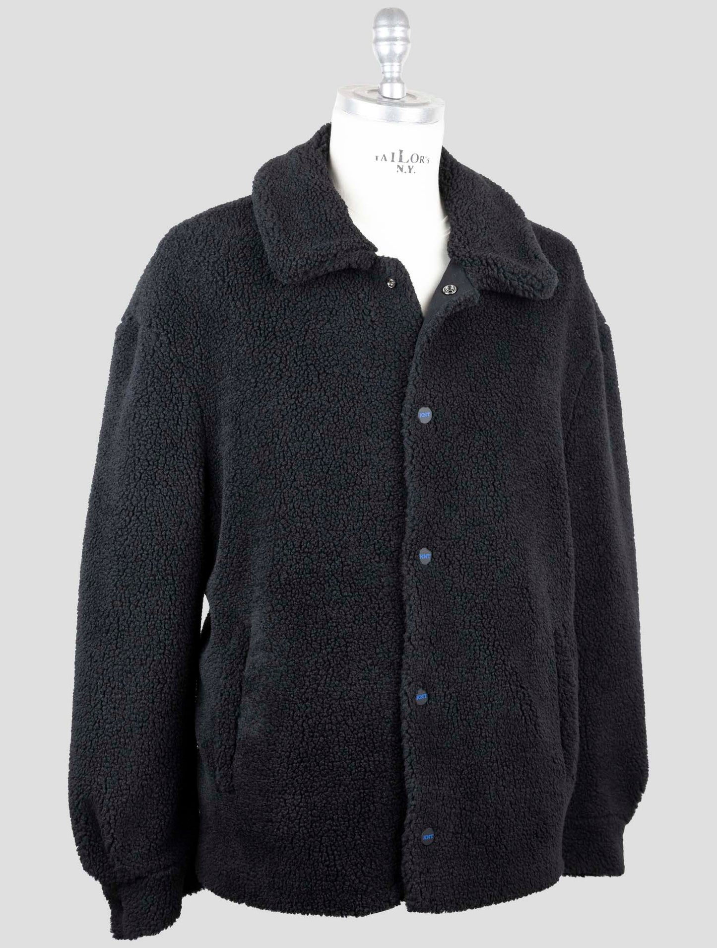 Kiton Knt Black Pc Pl Coat