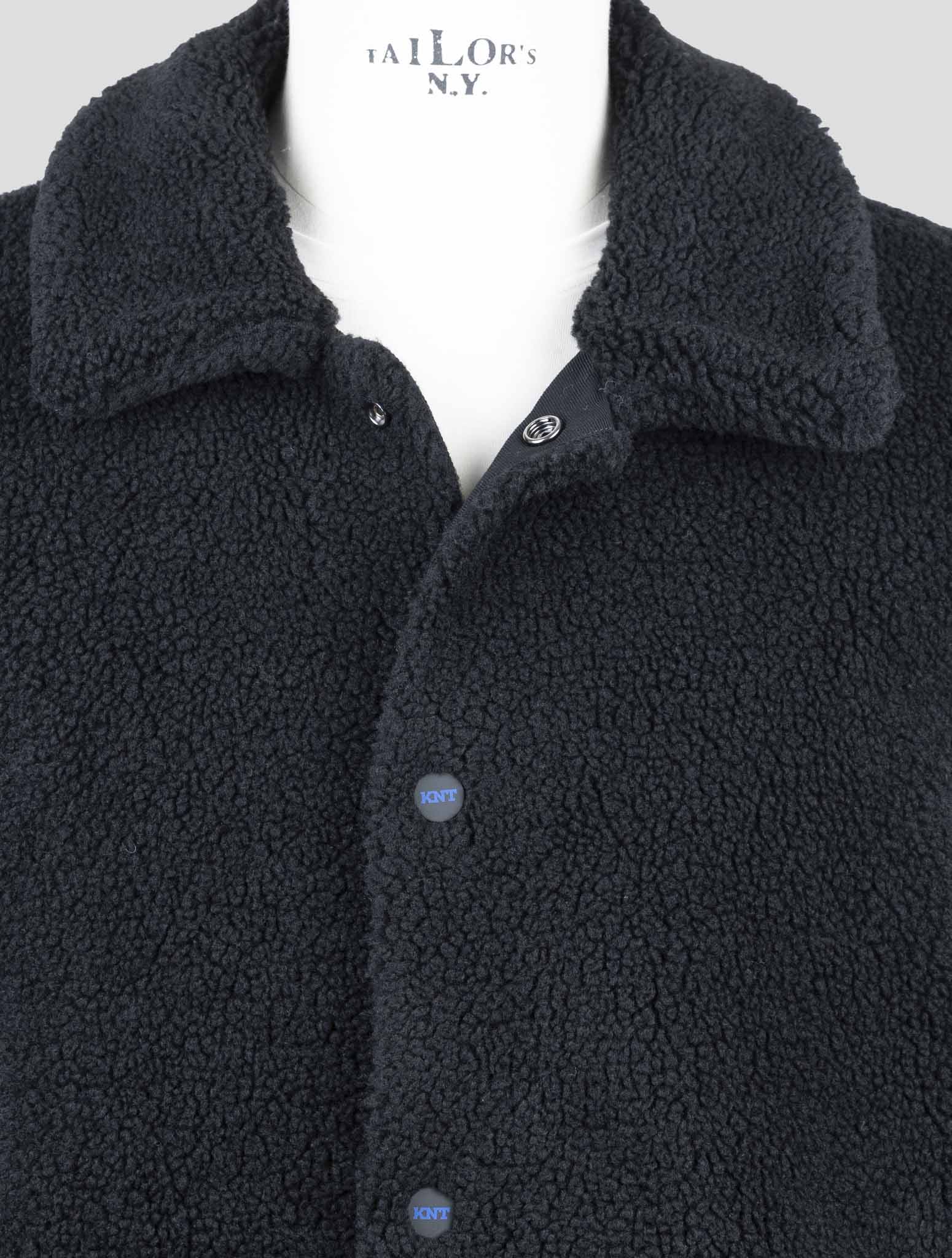 Kiton Knt Black Pc Pl Coat