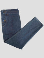 Kiton Knt Denim Cotton Pe Salopette