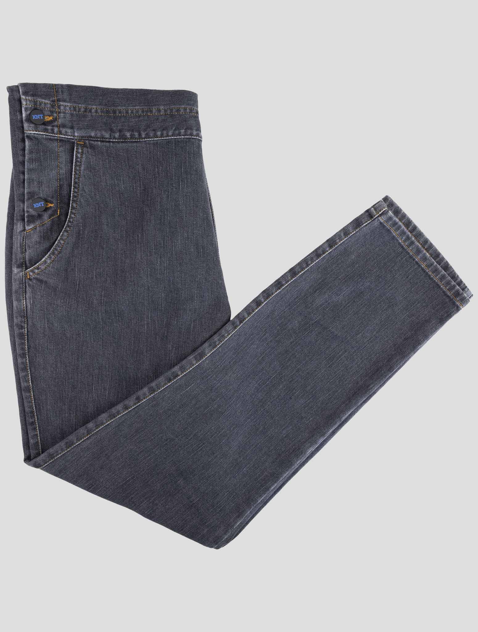 Kiton Knt Gray Cotton Pe Salopette