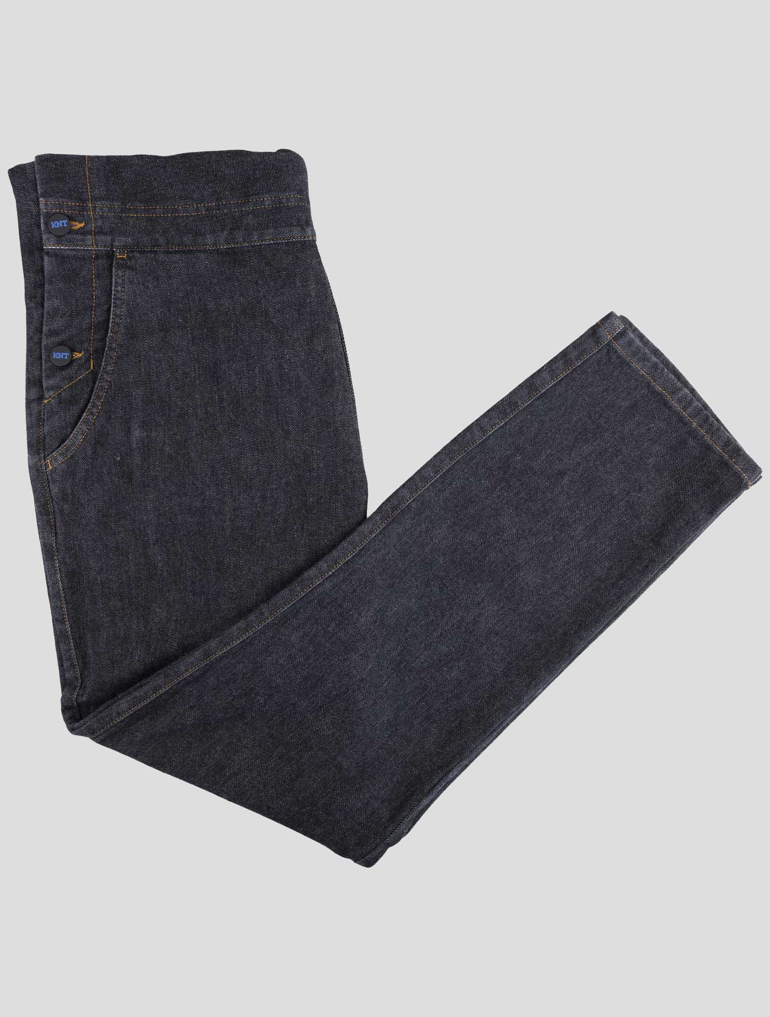 Kiton Knt Gray Cotton Pe Salopette