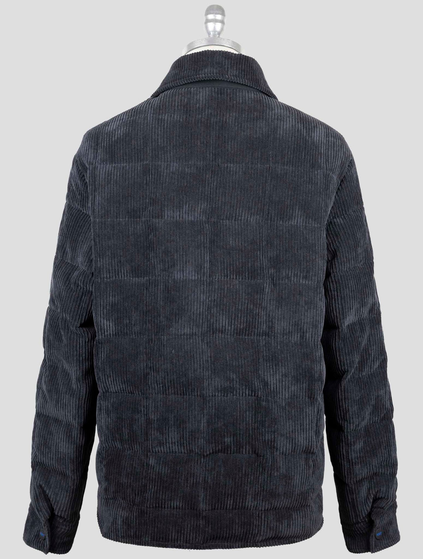 Kiton Knt Black Pl Pa Ea Velvet Coat