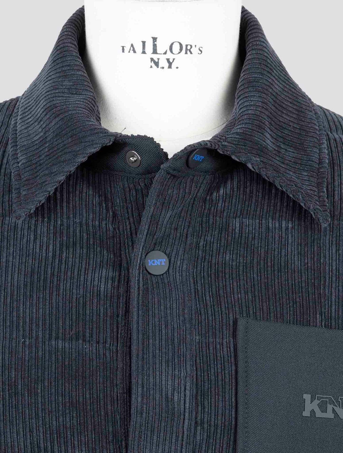 Kiton Knt Black Pl Pa Ea Velvet Coat