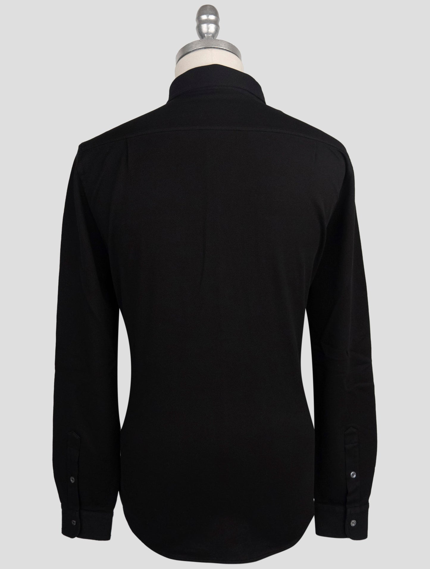 Kiton Black Cotton  Ea Shirt