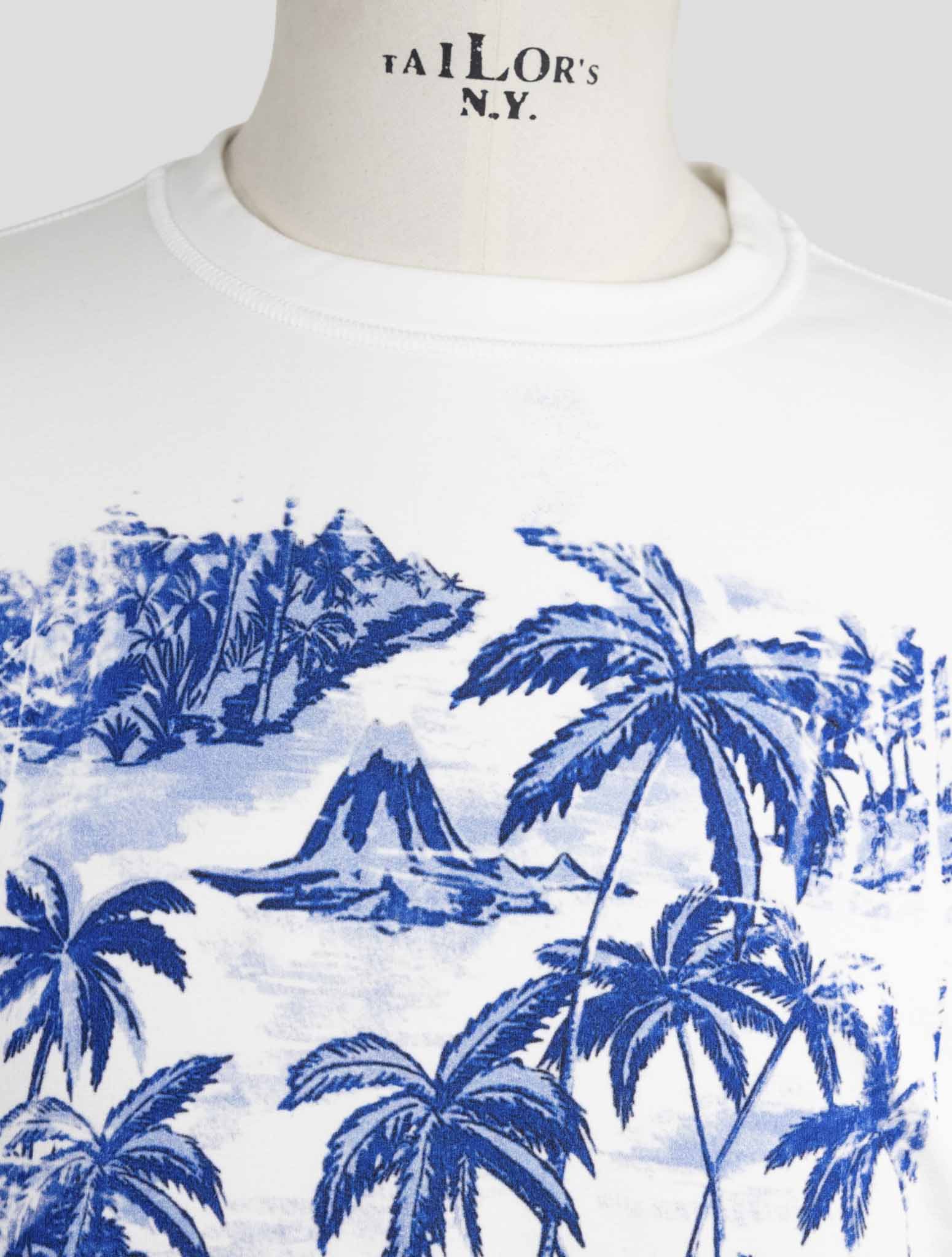 Kiton White Cotton Ea Sweater Hoodie