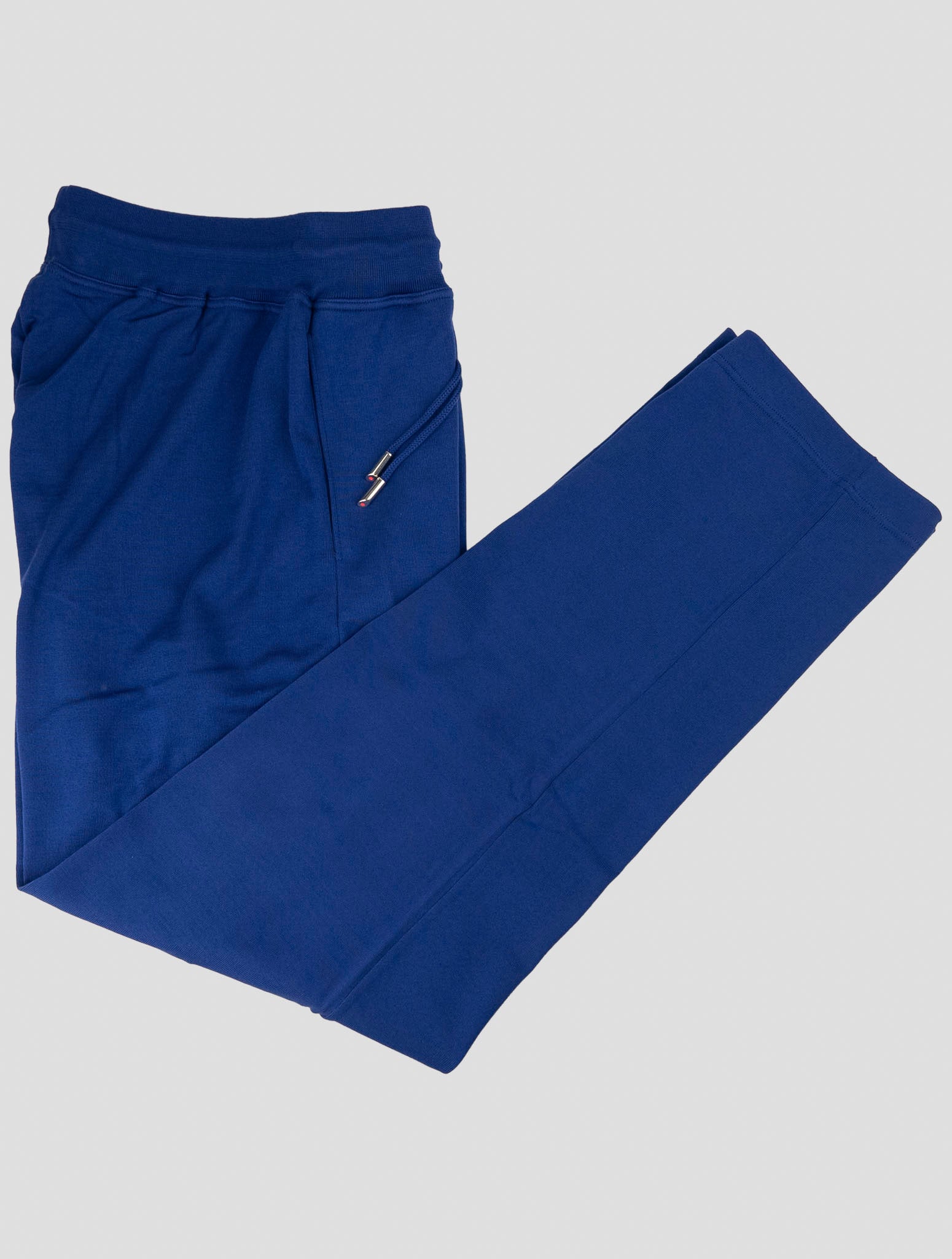 Kiton Blue Cotton Jogging Pants