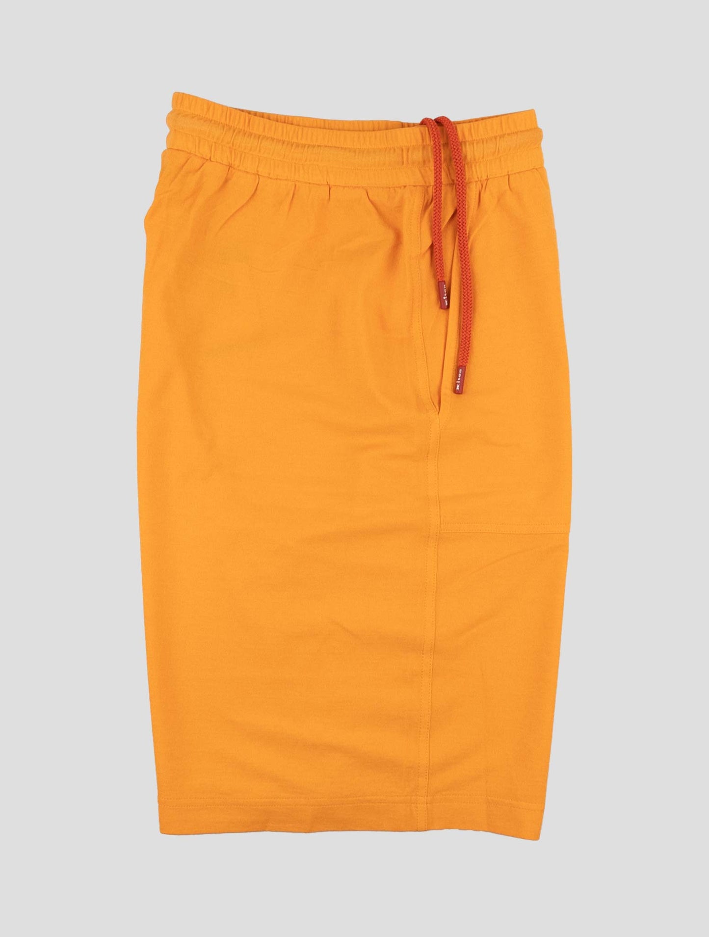 Kiton Orange Cotton Short Pants