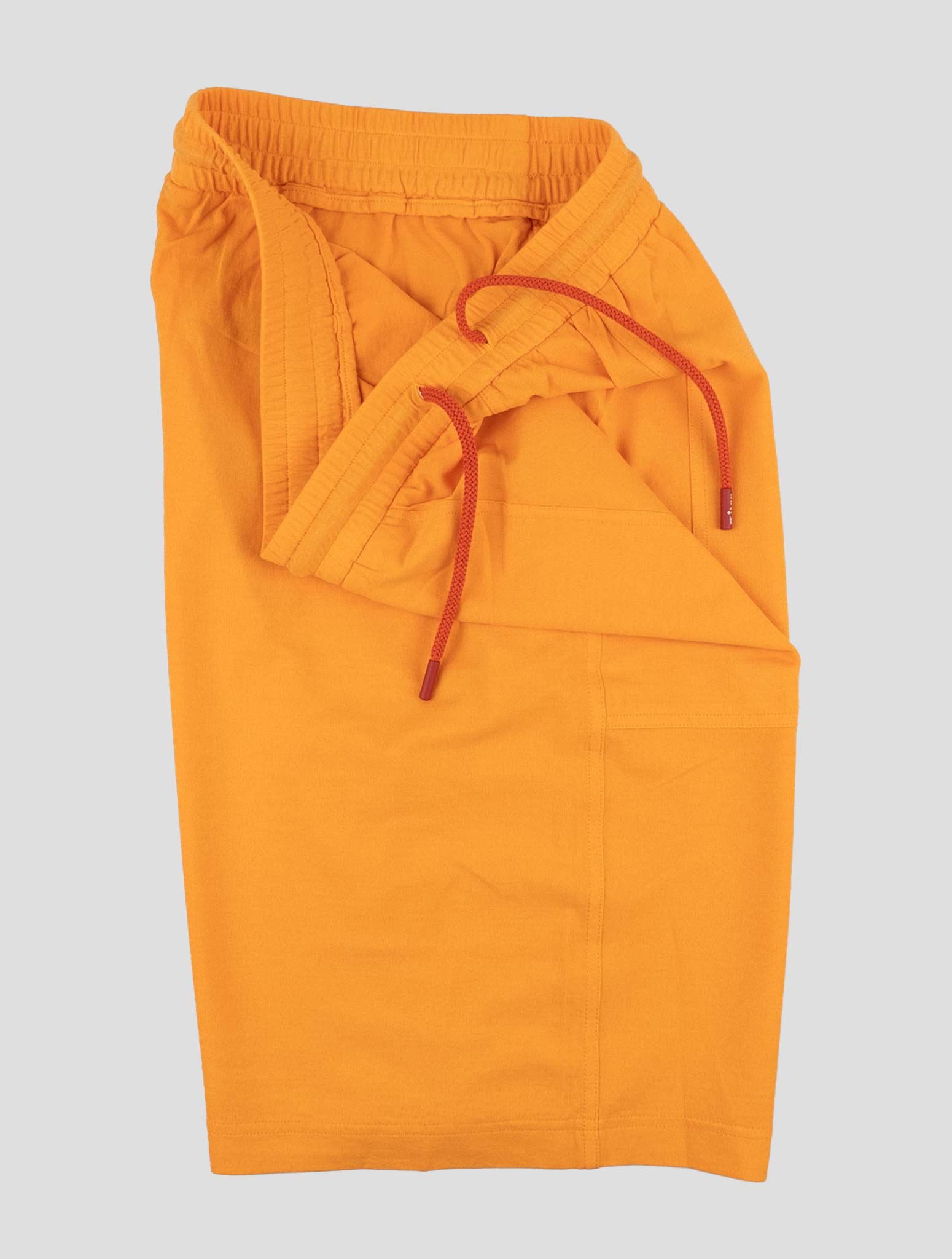 Kiton Orange Cotton Short Pants