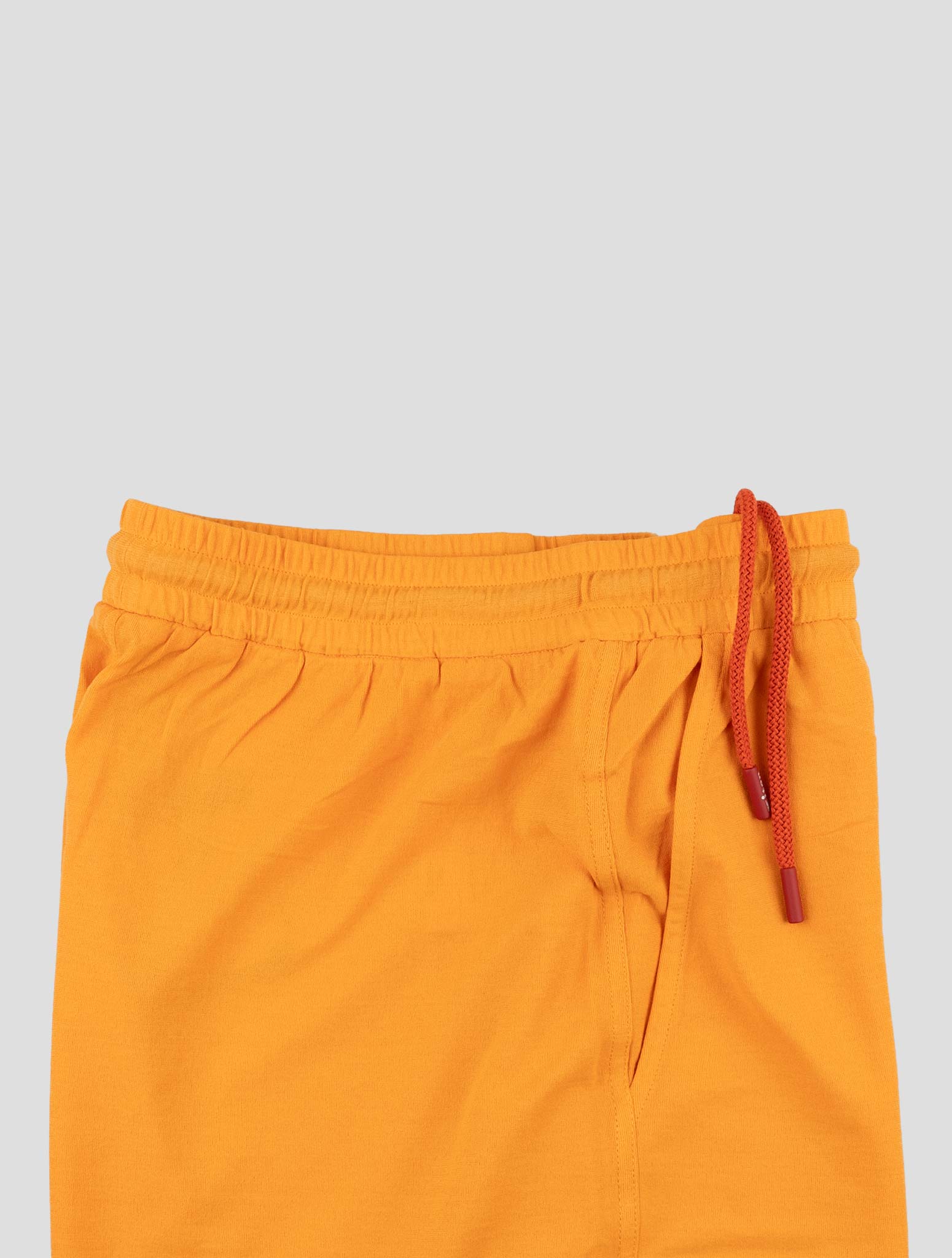 Kiton Orange Cotton Short Pants
