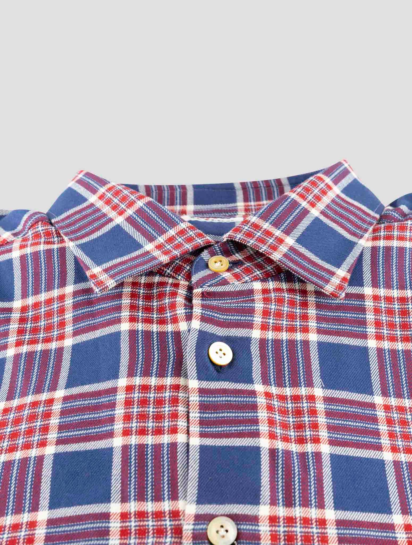 Kiton Multicolor Cotton Shirt