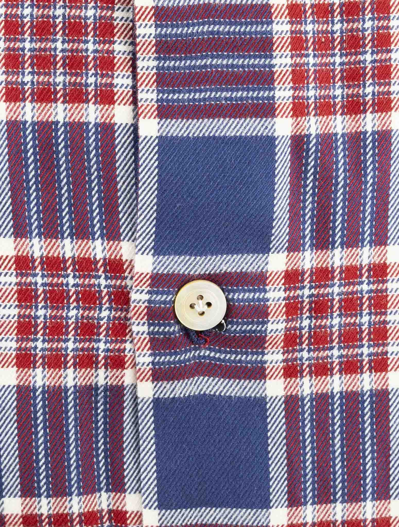 Kiton Multicolor Cotton Shirt