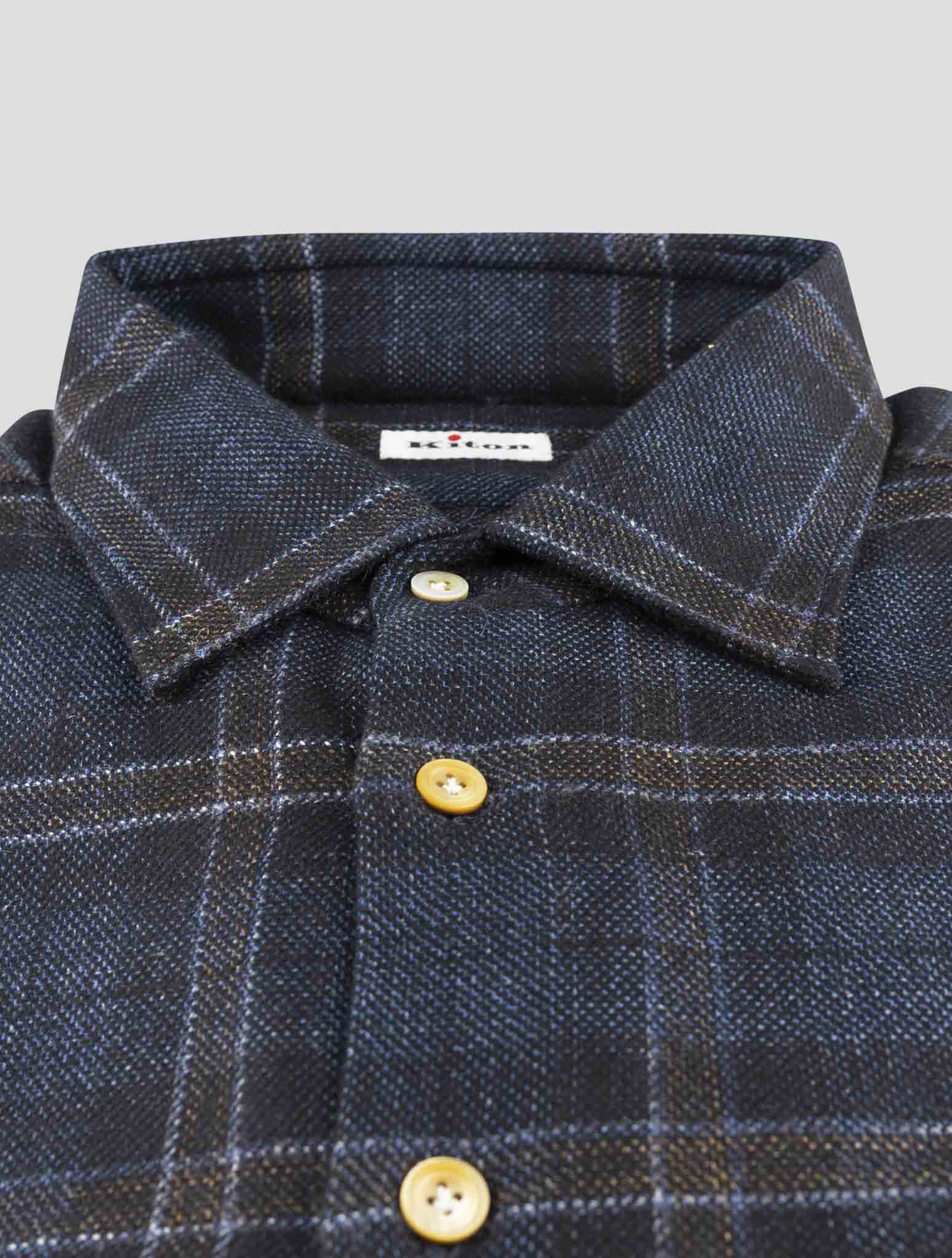 Kiton Green Linen Shirt