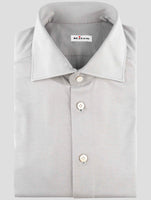 Kiton Gray Cotton Shirt