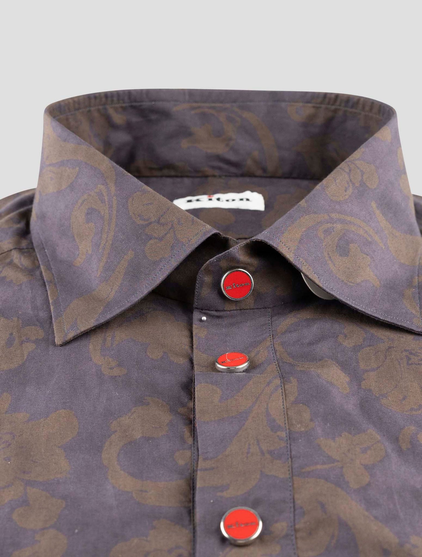 Kiton Blue Green Cotton Sweater Polo