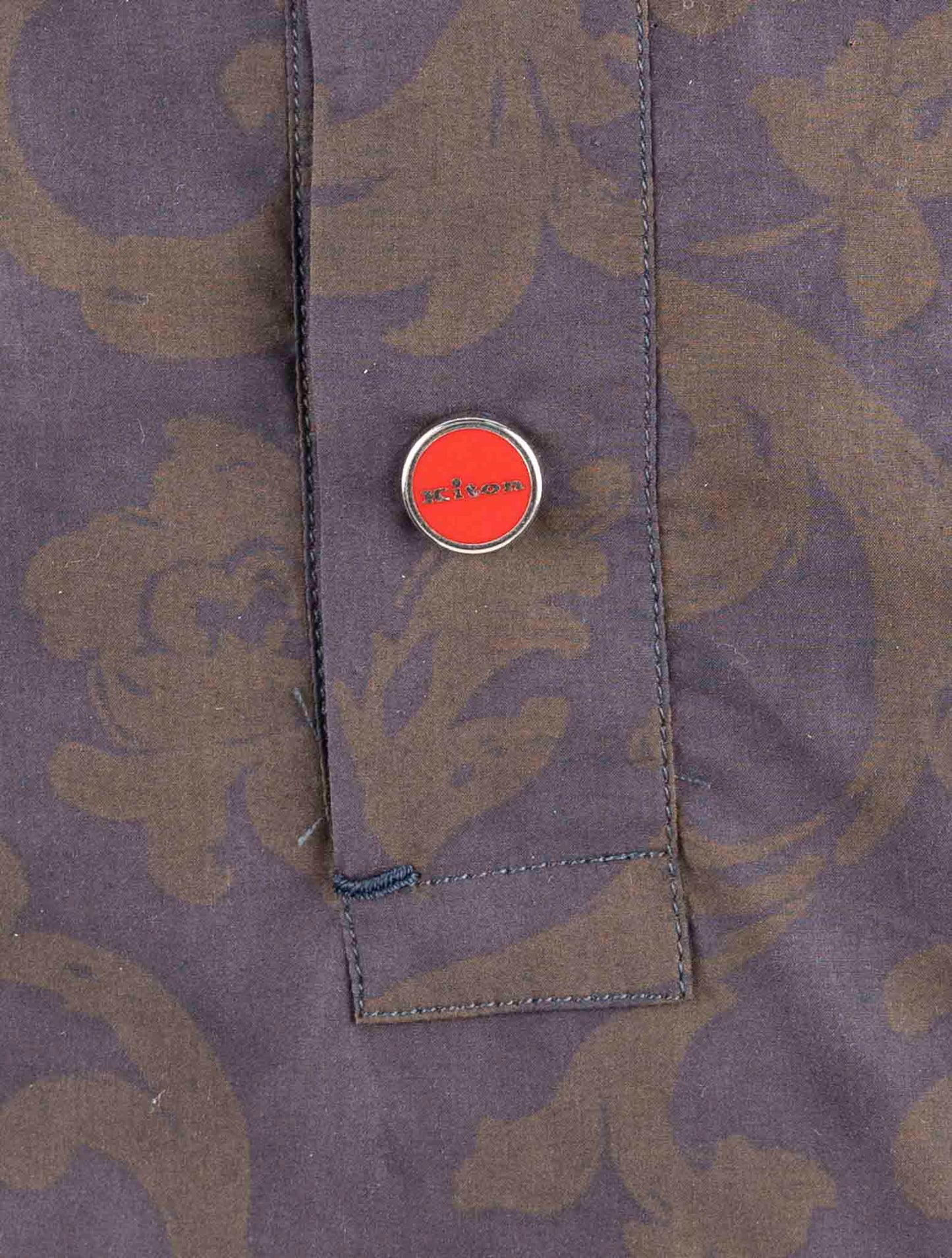 Kiton Blue Green Cotton Sweater Polo