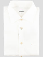 Kiton White Linen Shirt