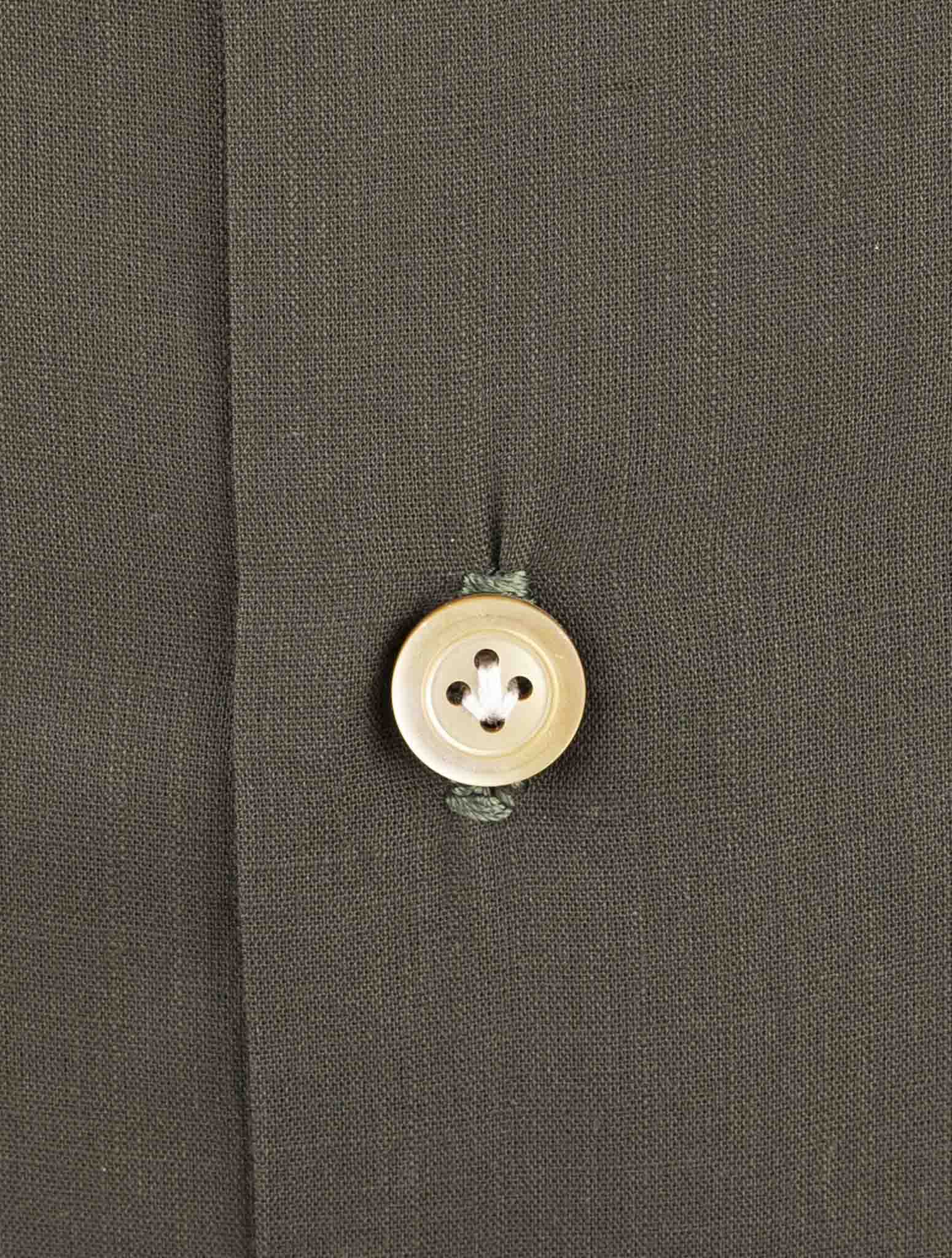 Kiton Dark Gray Cotton Shirt