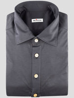 Kiton Gray Cotton Shirt