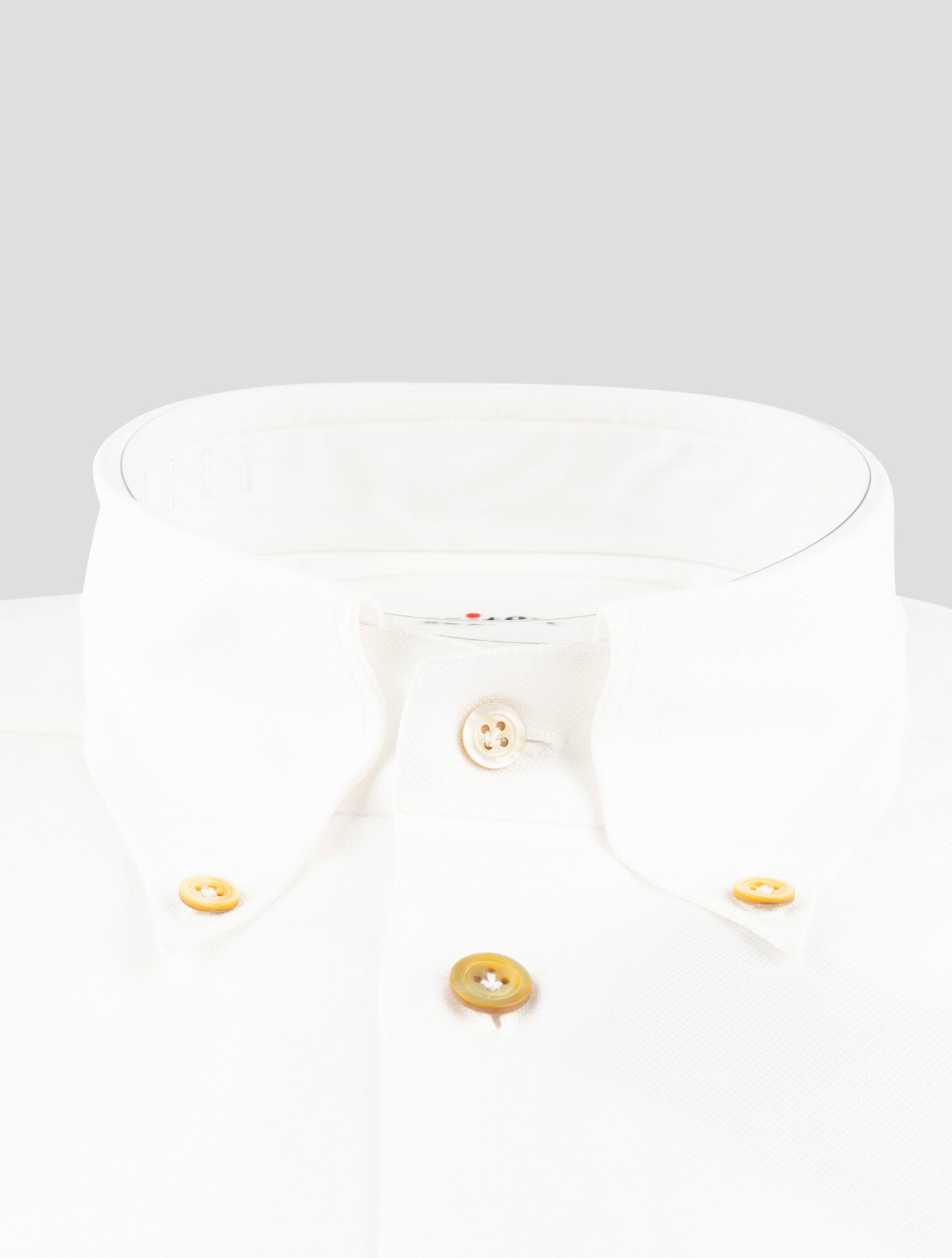 Kiton White Cotton Shirt