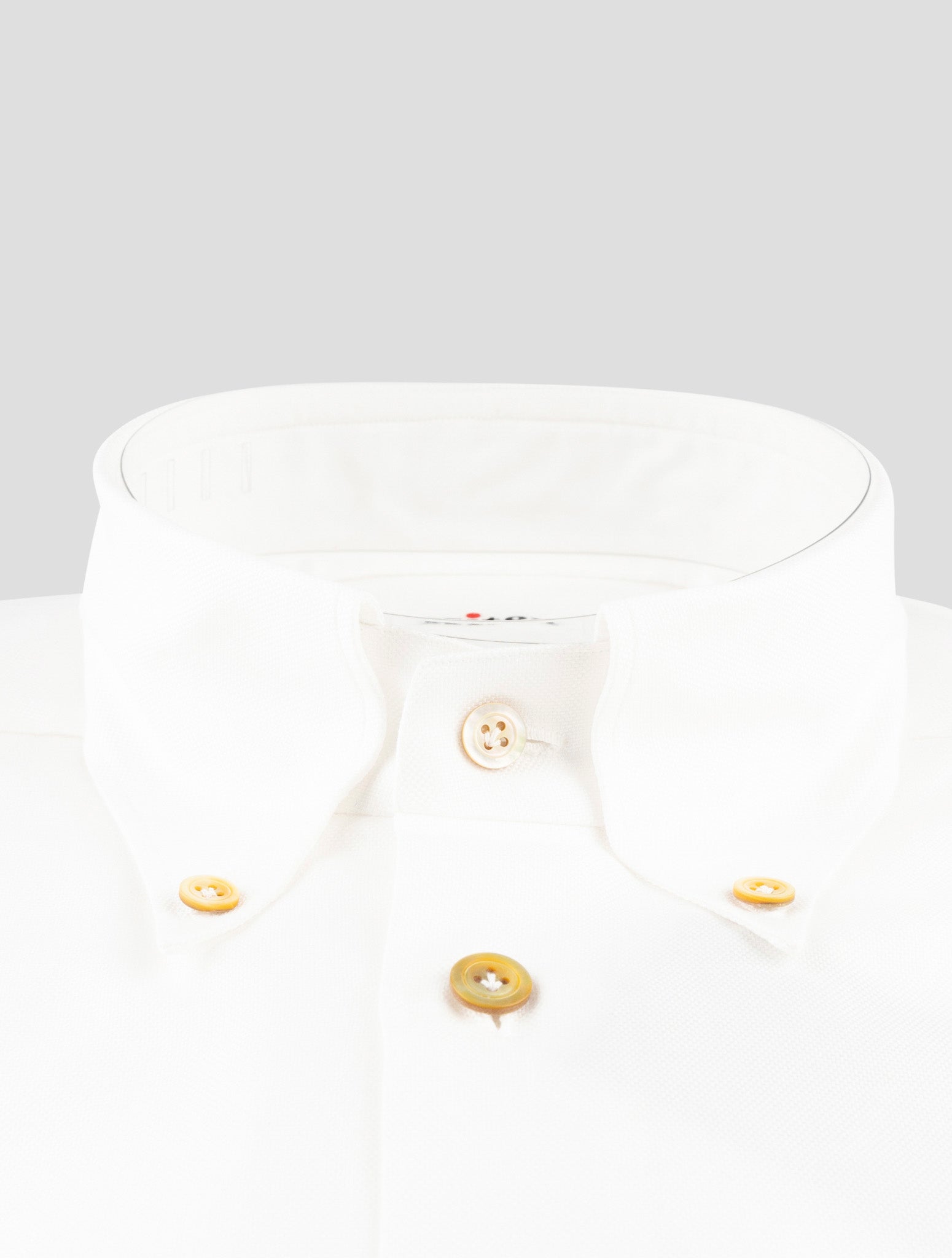 Kiton White Cotton Shirt