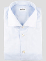 Kiton Light Blue Cotton Shirt