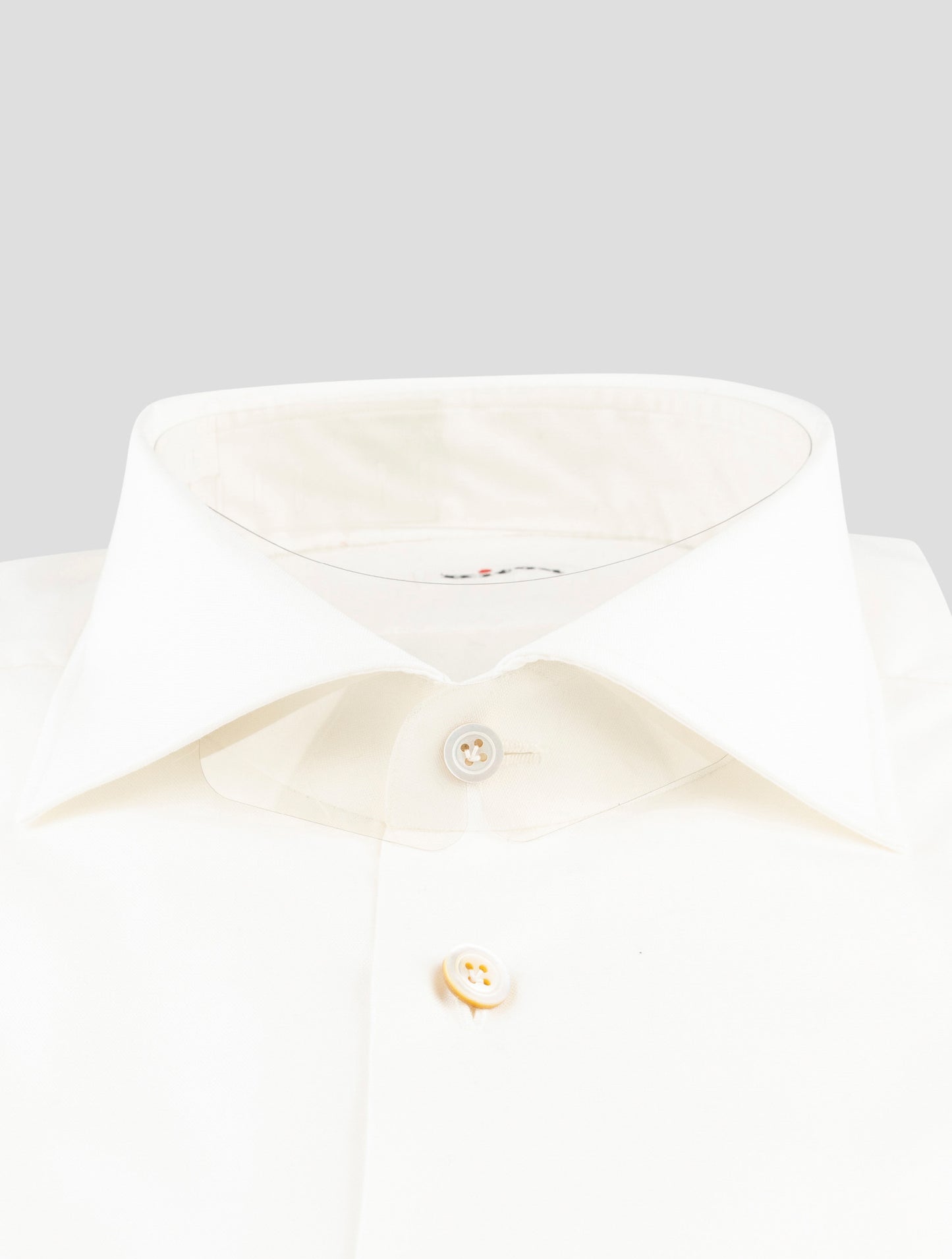 Kiton White Cotton Shirt