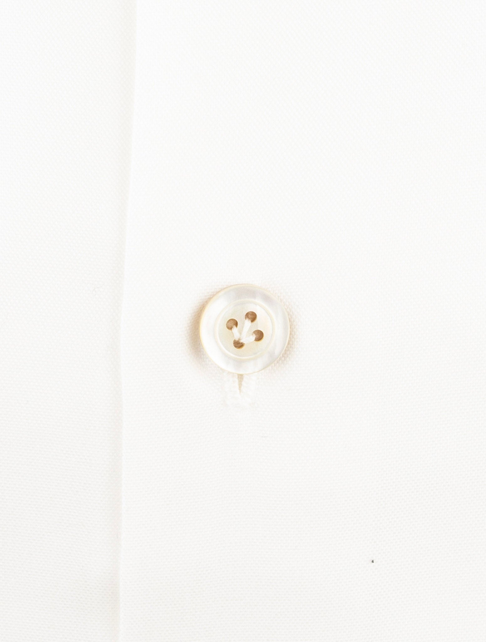 Kiton White Cotton Shirt