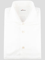 Kiton White Cotton Shirt