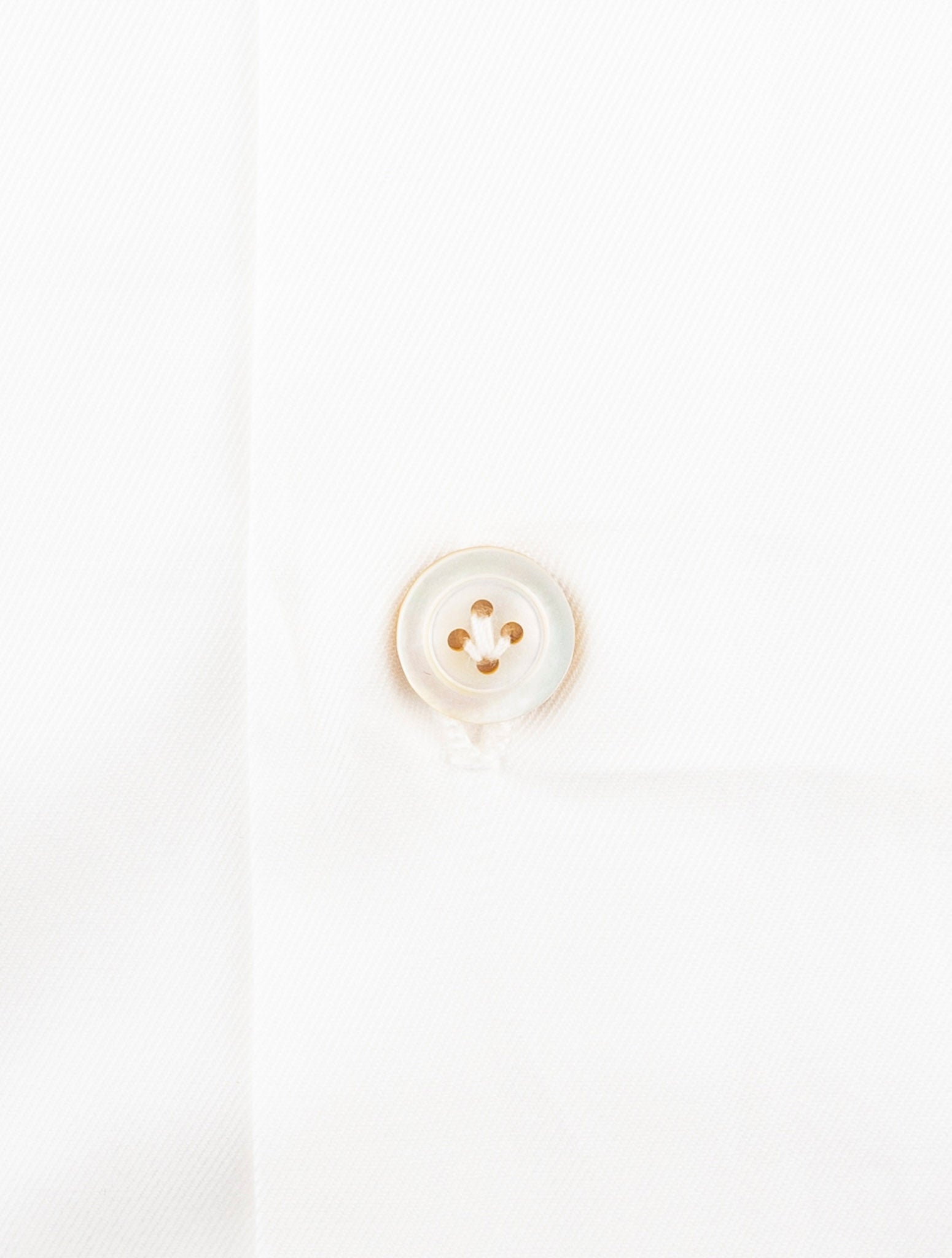 Kiton White Cotton Shirt