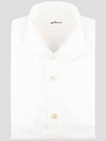 Kiton White Cotton Shirt