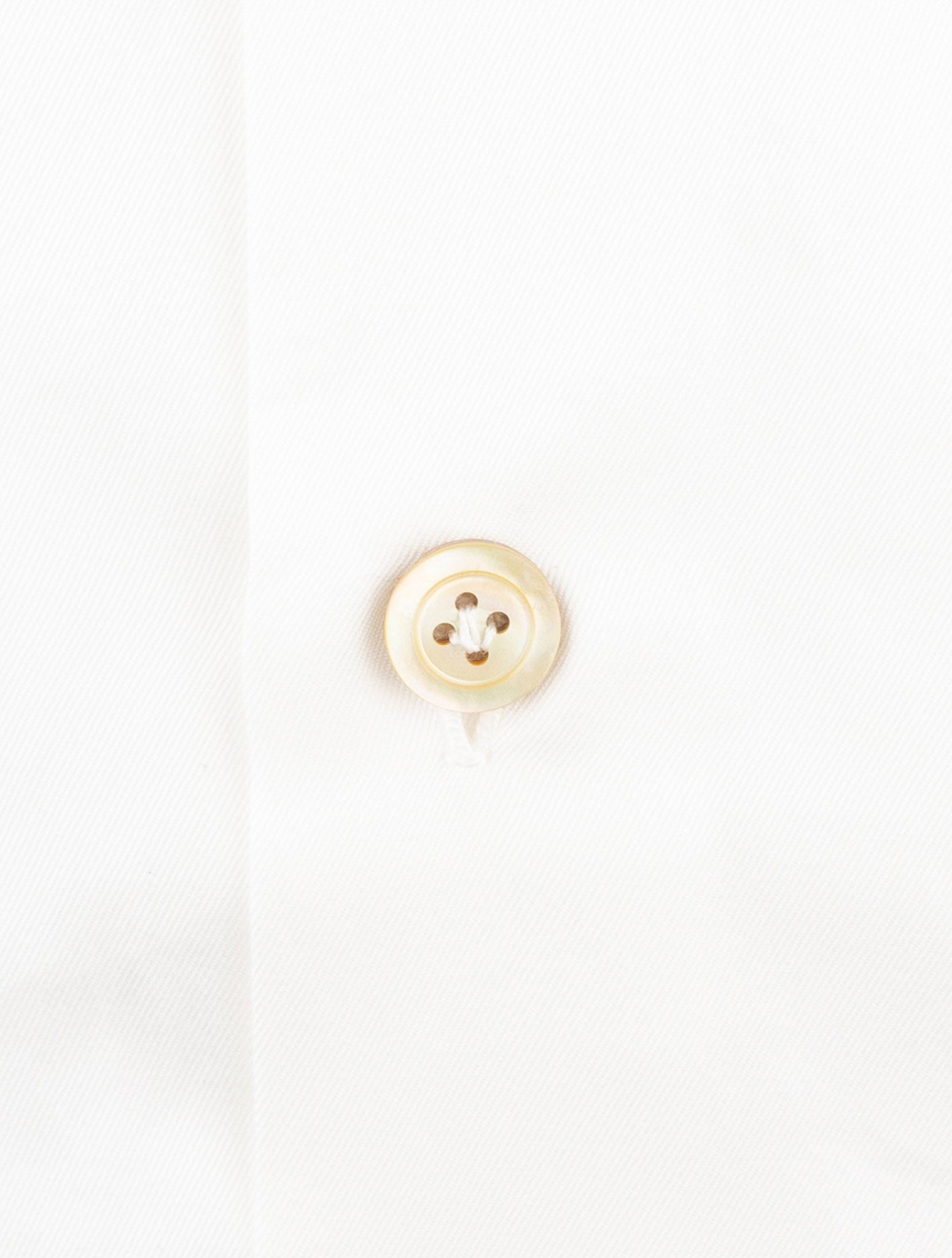 Kiton White Cotton Shirt