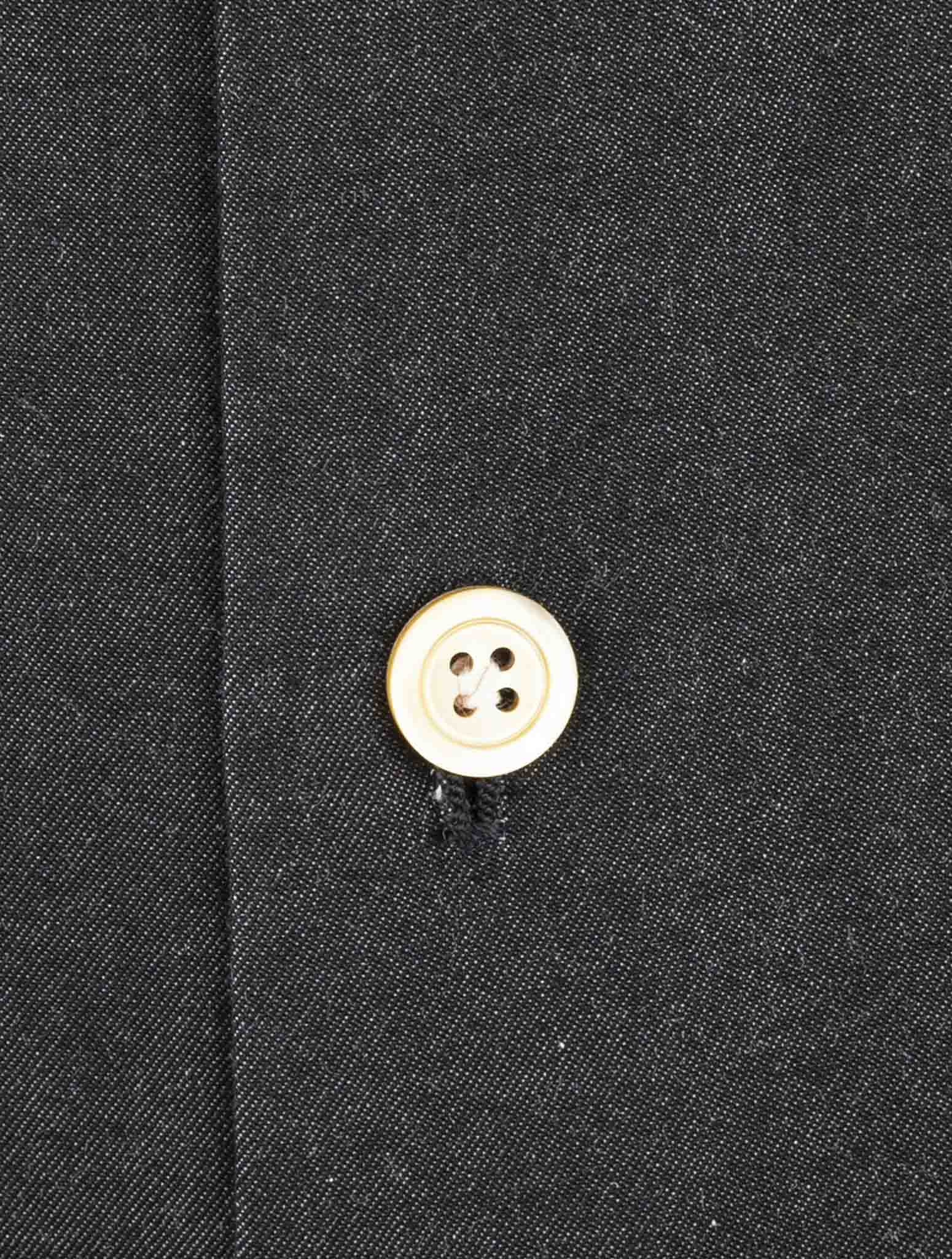 Kiton Gray Cotton Shirt