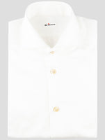 Kiton White Cotton Shirt