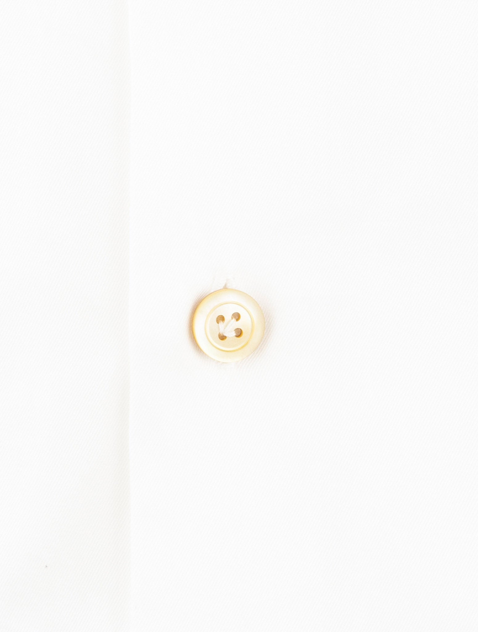 Kiton White Cotton Shirt