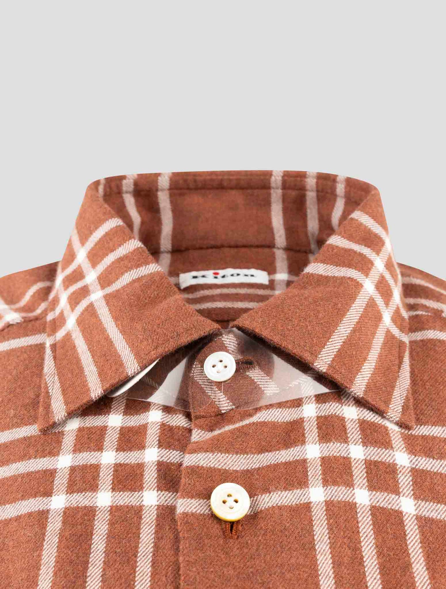 Kiton Multicolor Cotton Shirt