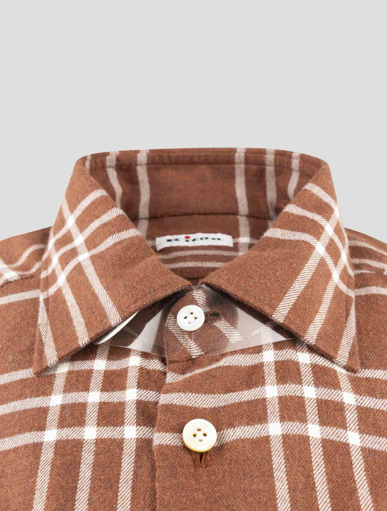Kiton Multicolor Cotton Shirt