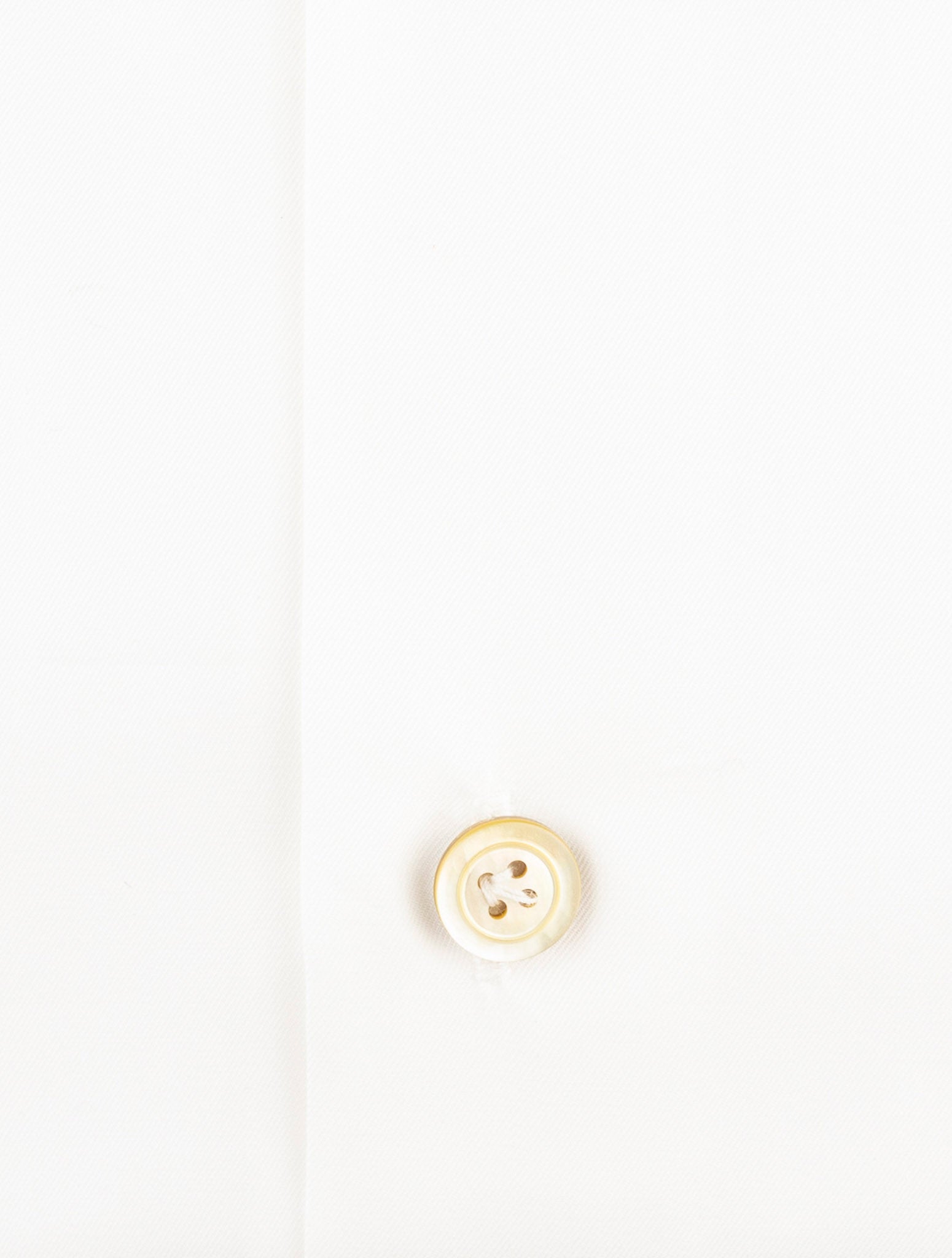 Kiton White Cotton Shirt