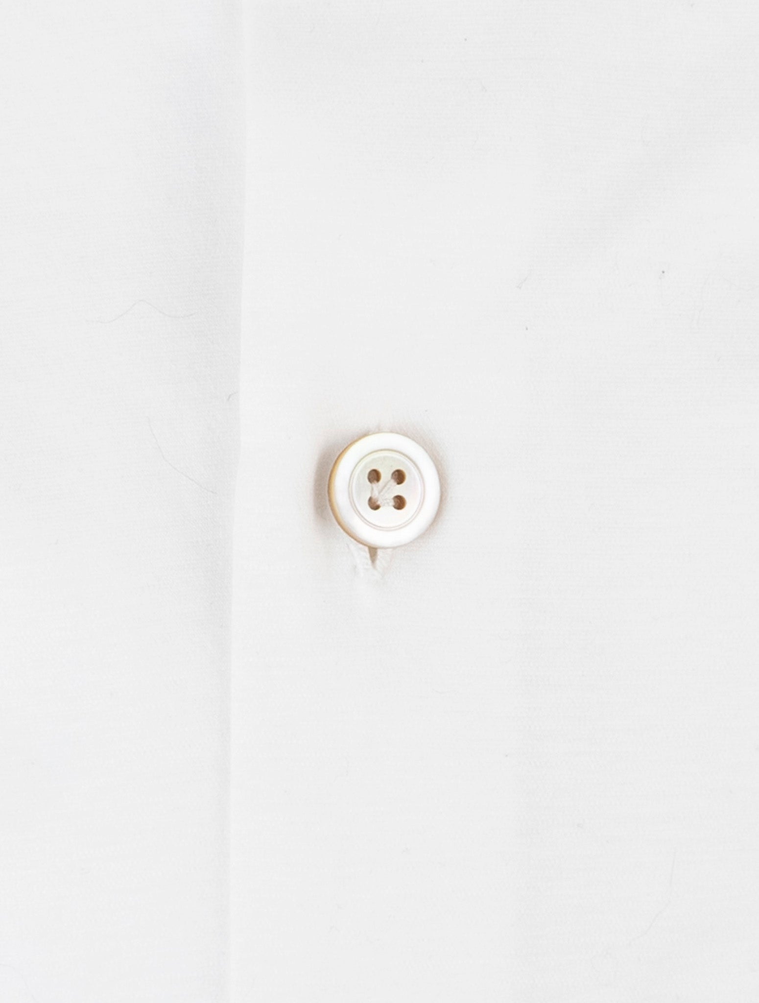 Kiton White Cotton Shirt