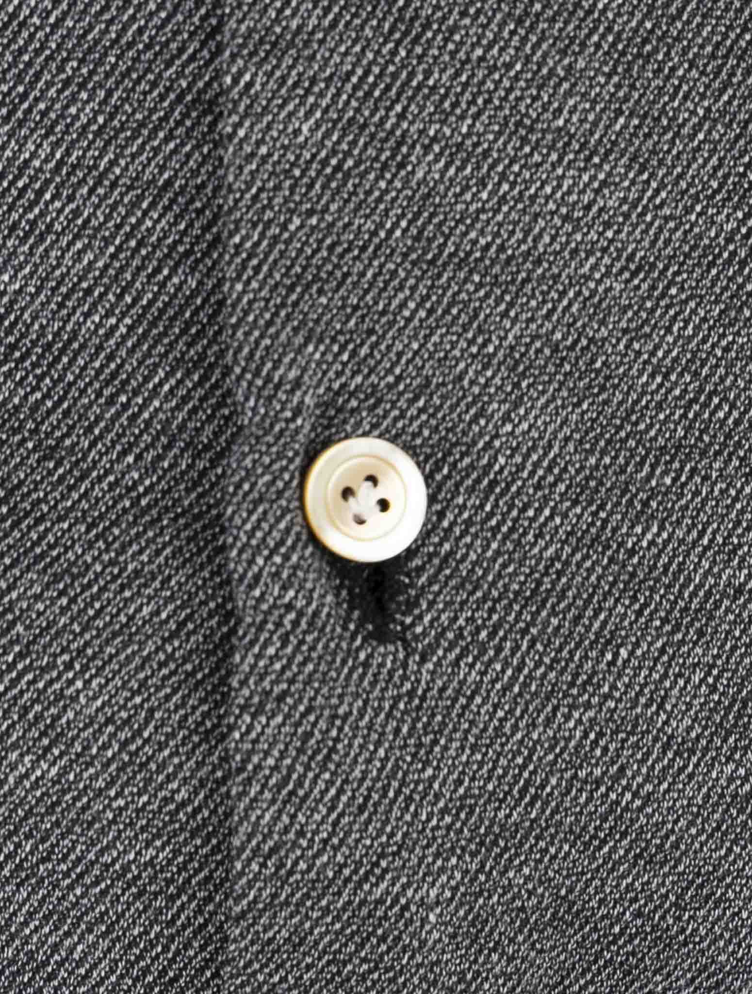 Kiton Gray Cotton Shirt