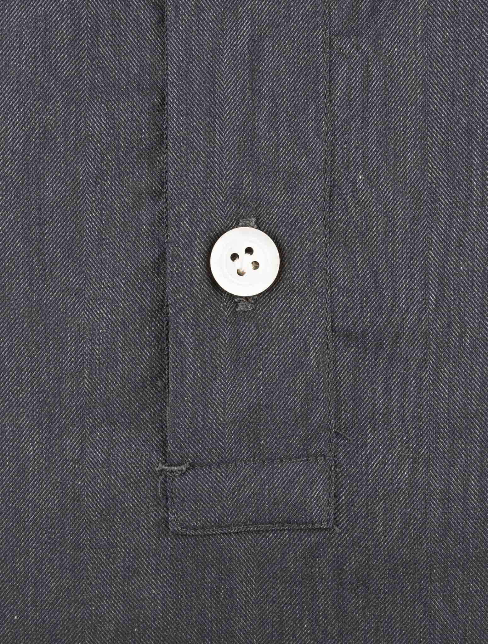 Kiton Gray Cotton Sweater Polo