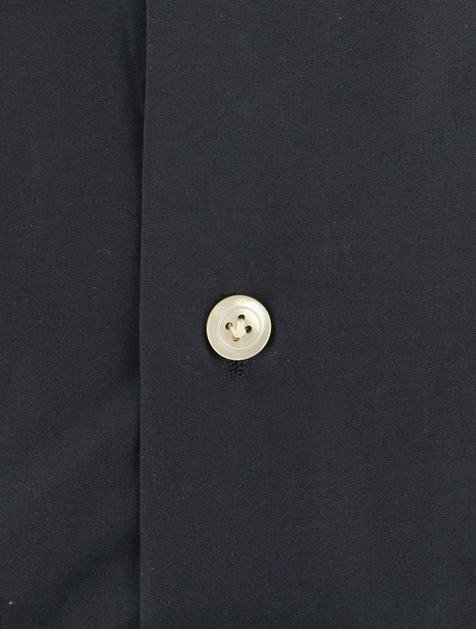 Kiton Blue Cotton Shirt