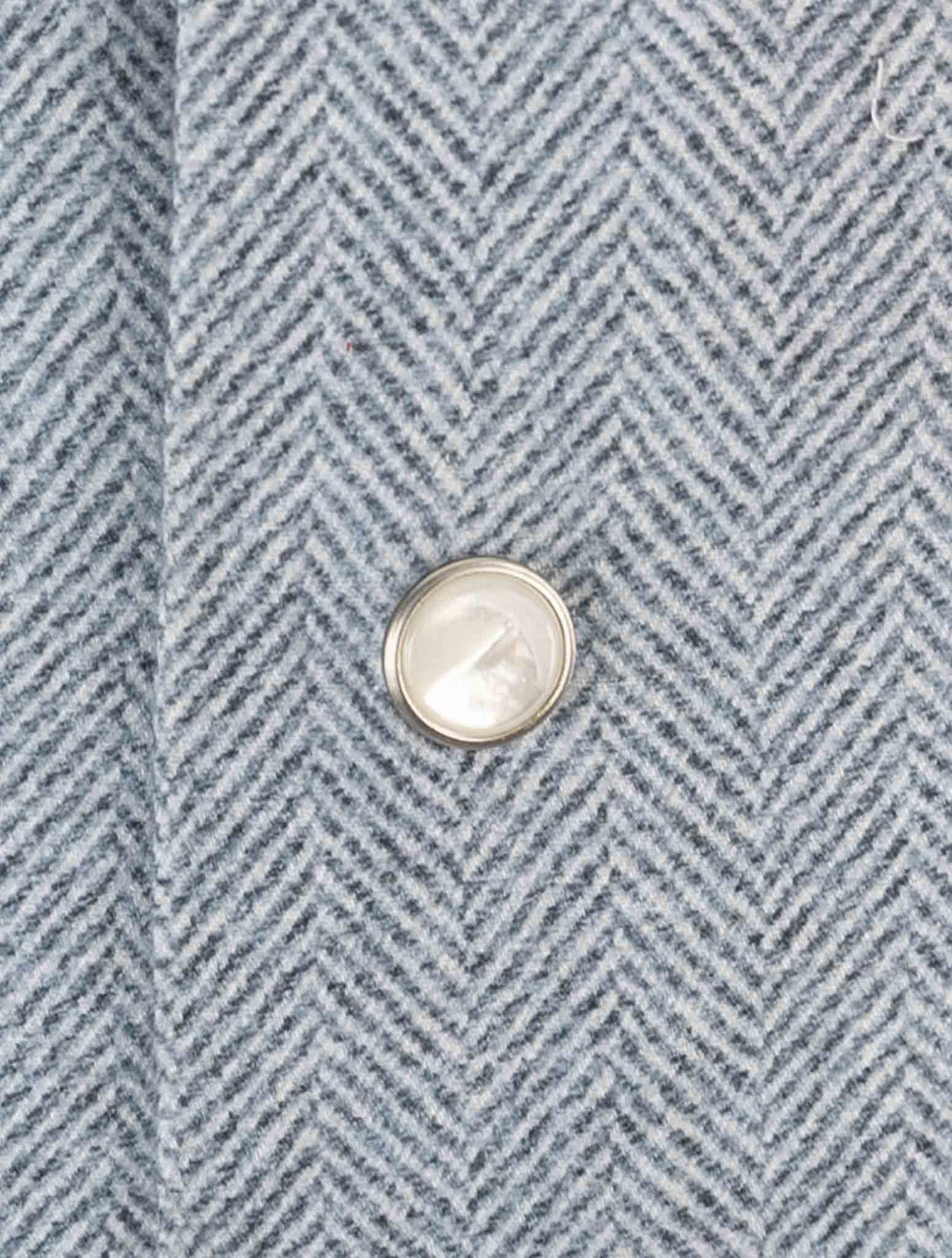 Kiton Blue Cotton Shirt