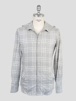 Kiton Gray Cotton Shirt