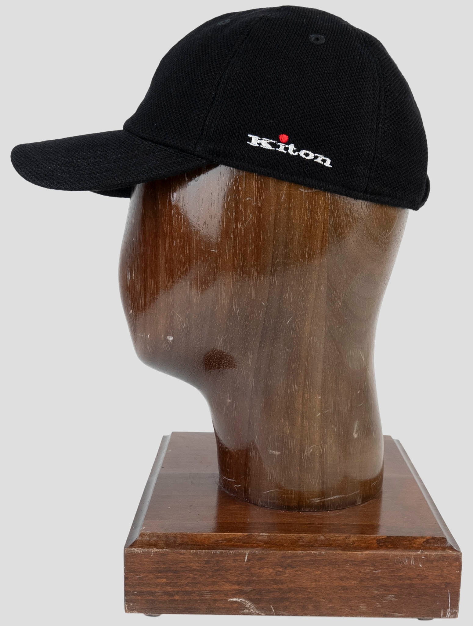 Kiton Black Pa Baseball Cap