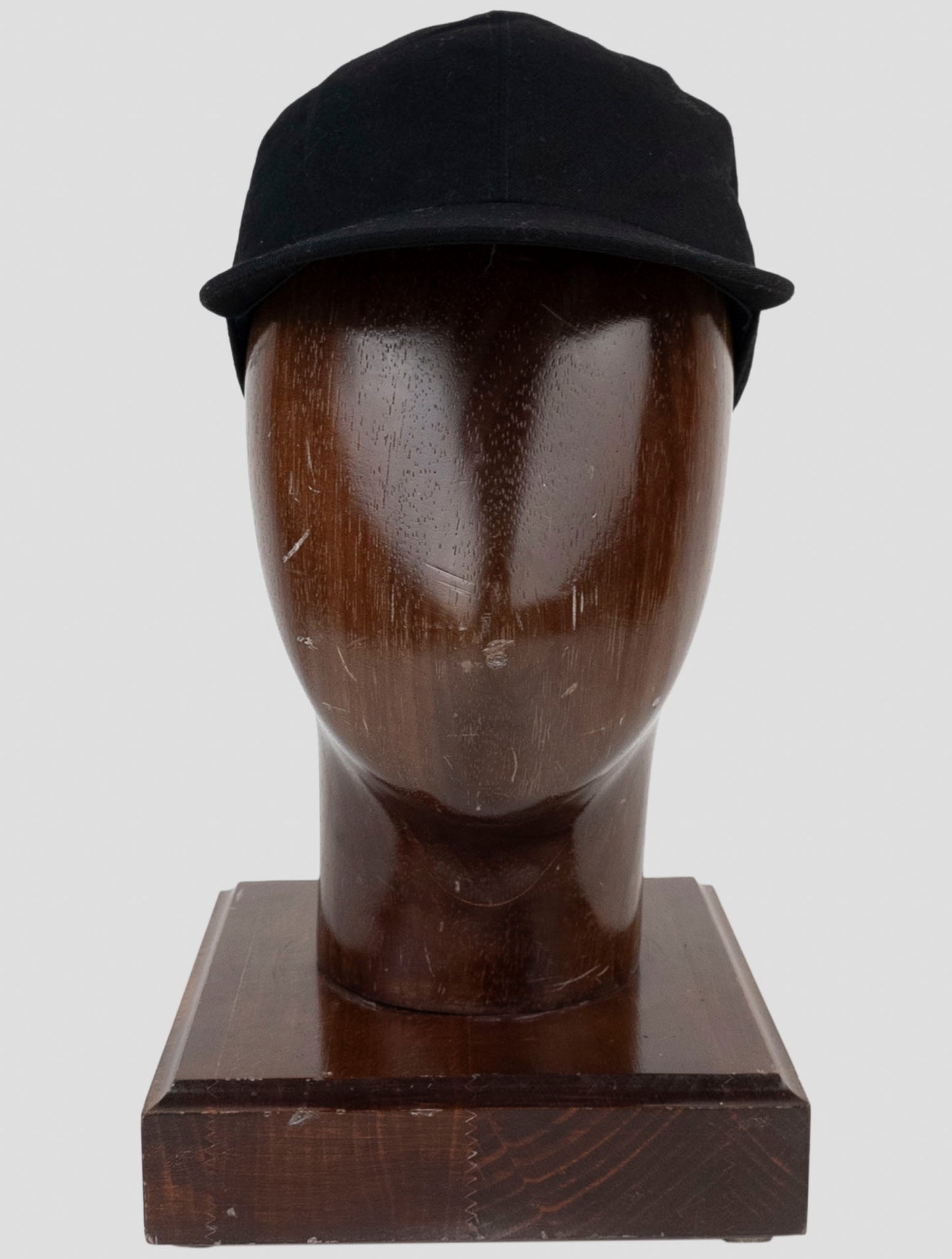 Kiton Black Virgin Wool Cashmere Ea Baseball Cap