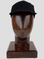 Kiton Black Virgin Wool Cashmere Ea Baseball Cap