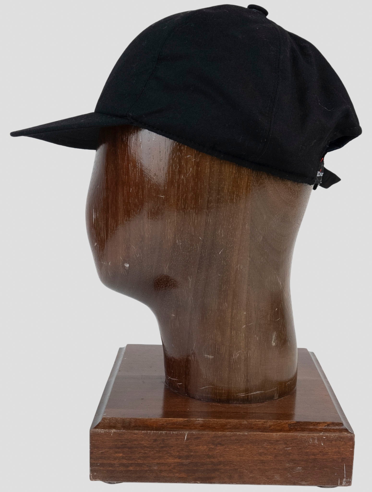 Kiton Black Virgin Wool Cashmere Ea Baseball Cap