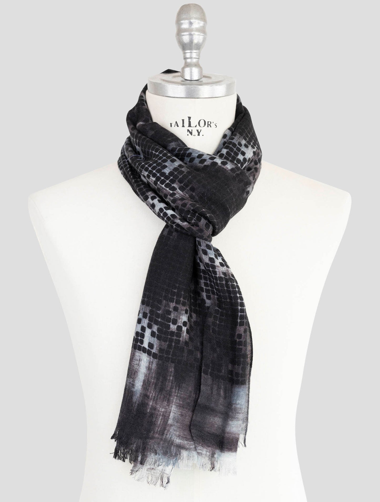Kiton Multicolor Cashmere Scarf