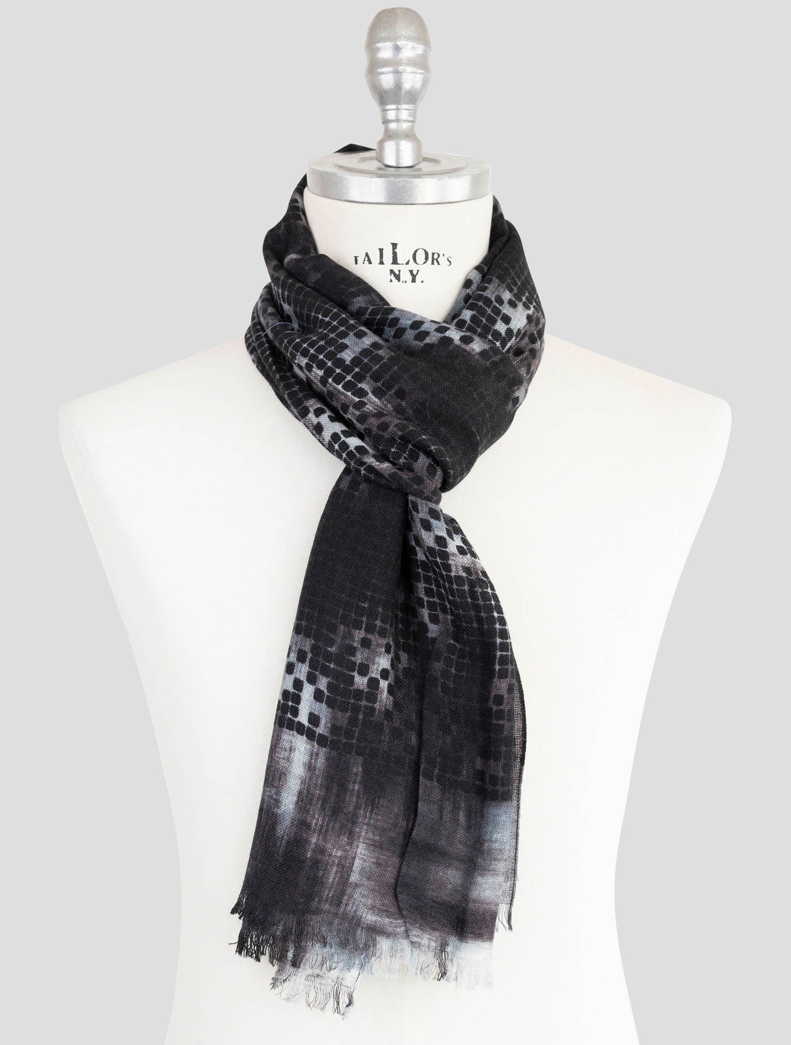 Kiton Multicolor Cashmere Scarf